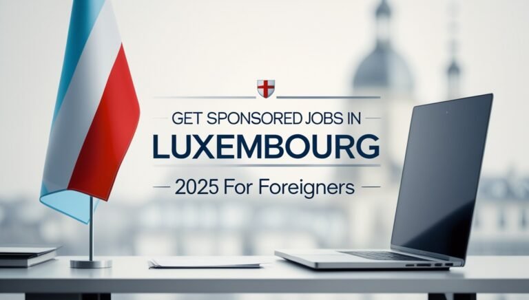 Get SPONSORED WAREHOUSE JOBS in LUXEMBOURG 2025 for Foreigners