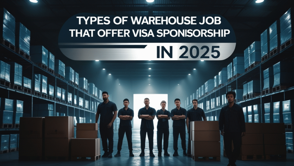 Types of Warehouse Jobs That Offer Visa Sponsorship in 2025