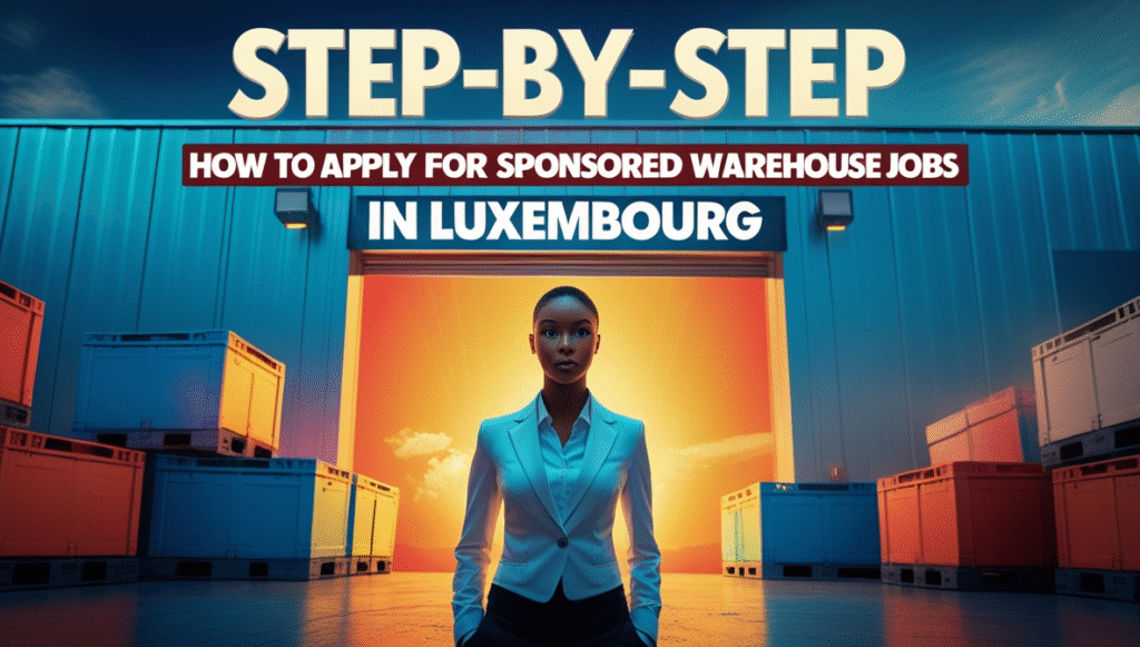 Step-by-Step: How to Apply for Sponsored Warehouse Jobs in Luxembourg