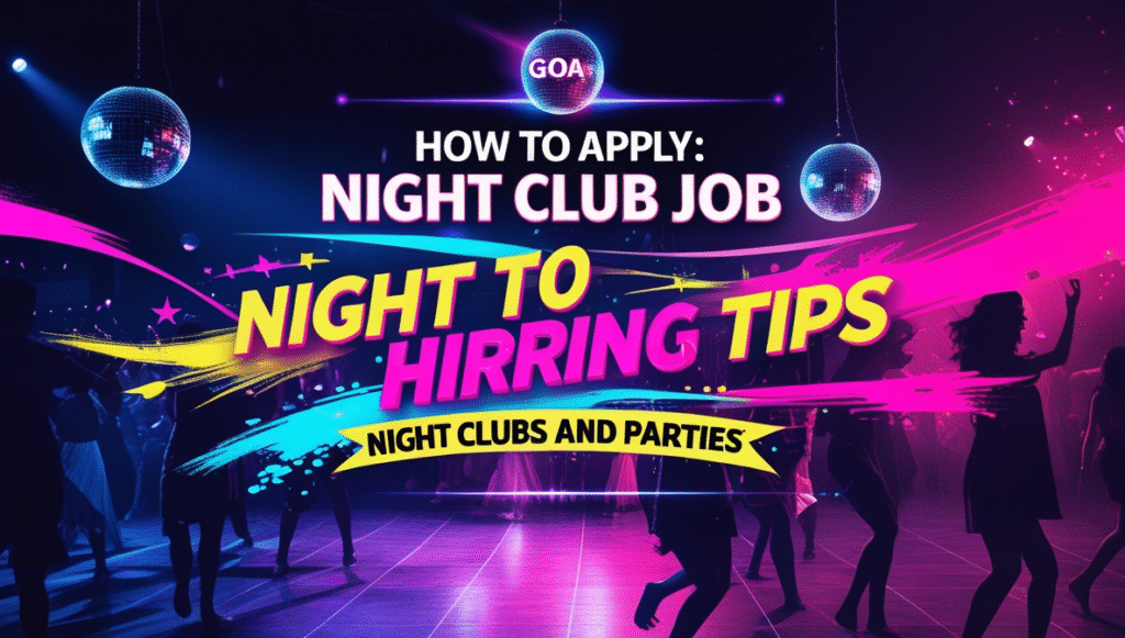 How to Apply: Night Club Job Contact Number and Hiring Tips